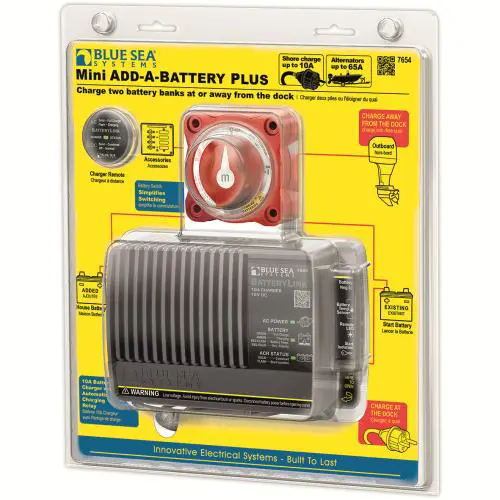 Blue Sea Mini Add-A-Battery Plus 65A
