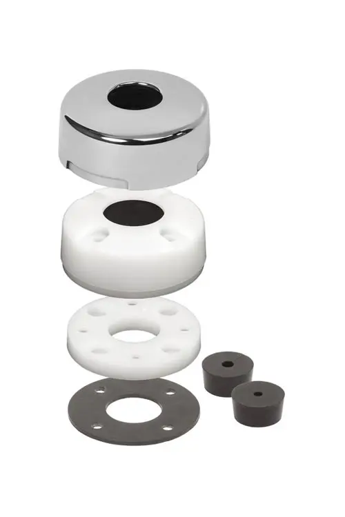 Kabelgenomföring RF kåpa, max 14mm kabel