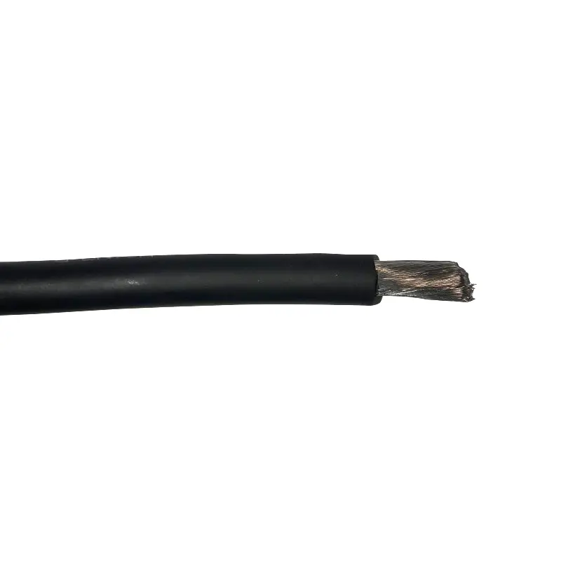 Kabel förtent 10 mm² svart /m