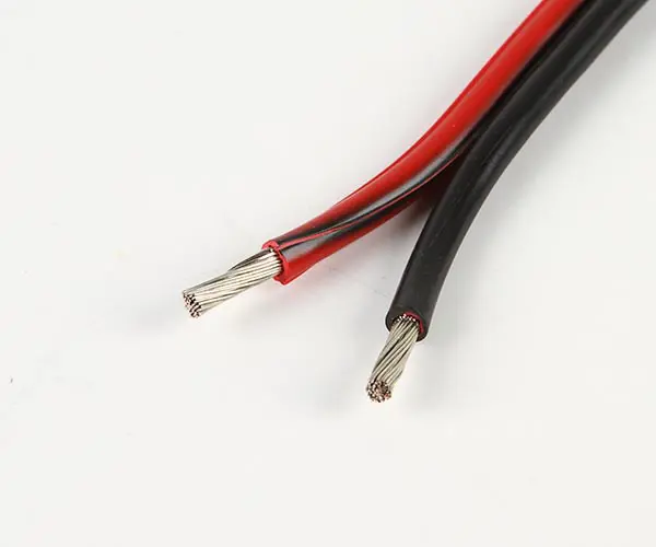 Kabel förtent 2x4mm2 per m