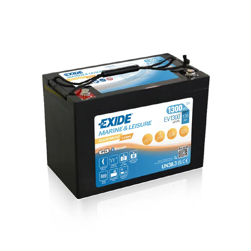 Exide Litiumbatteri, 100Ah, 12V
