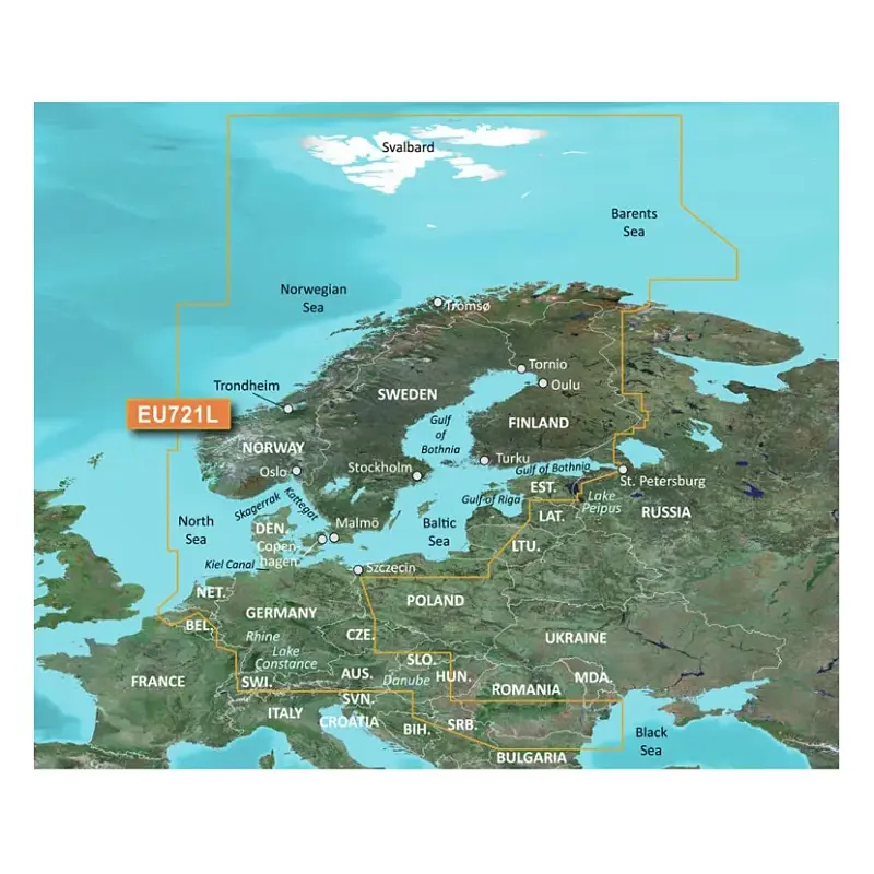 Bluechart G3 Vision HD mSD/SD VEU721L