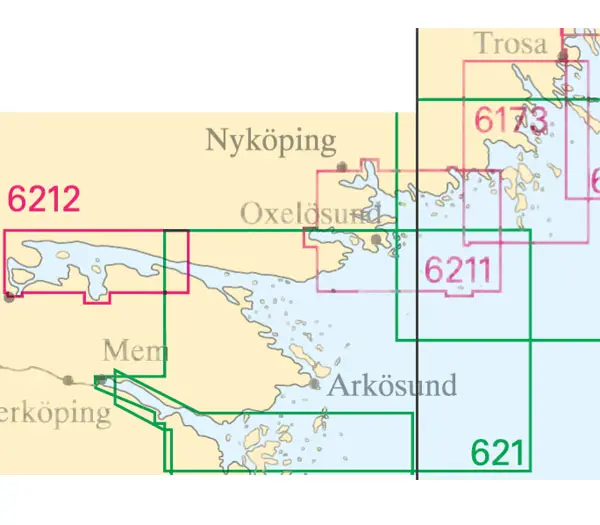 Sjökort nr 621