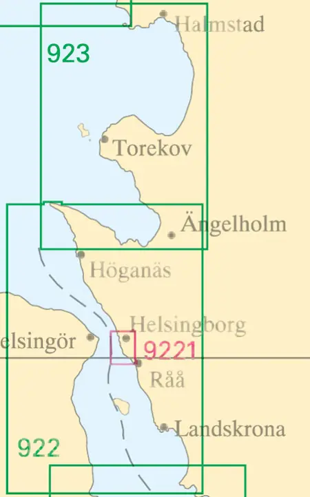 Sjökort nr 922