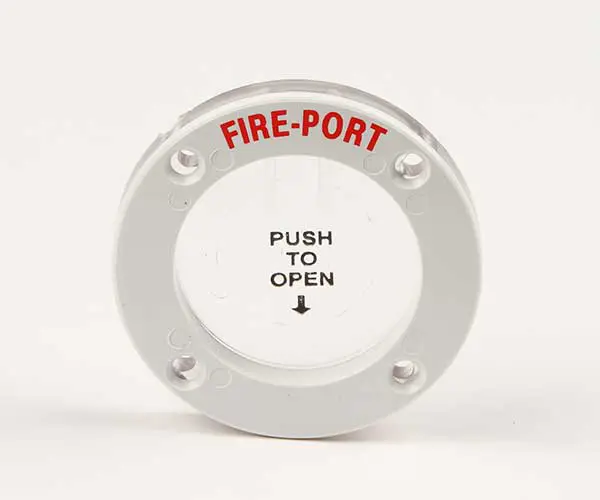 Fire-port skottgenomföring