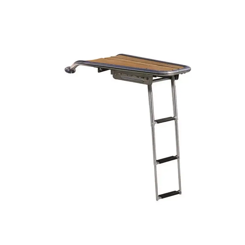 Motorbåtspeke med Stege 75cm