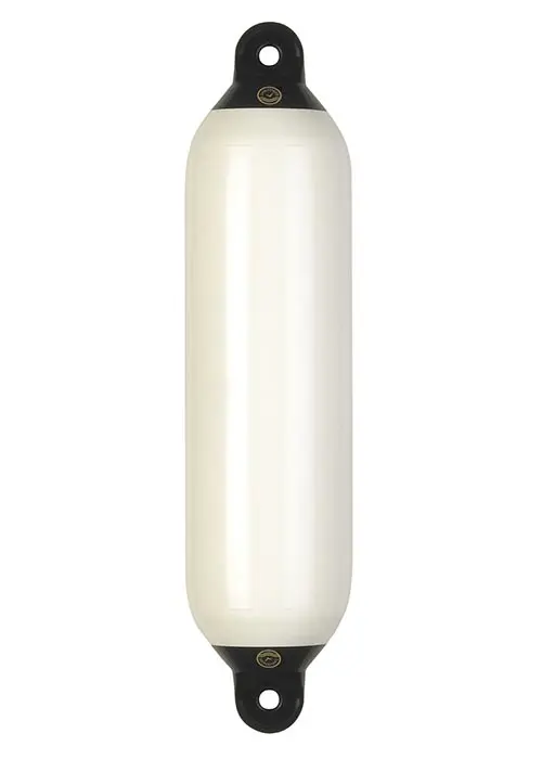 Fender 6x23 tum vit med svart topp
