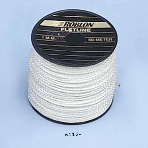 Lina 1,4mm liten spole 60m vit