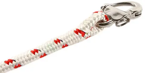 Spinnakerskot 8mmx15m röd
