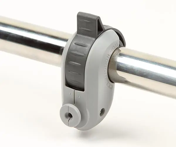 Pivotion RailGrip grundfäste grå