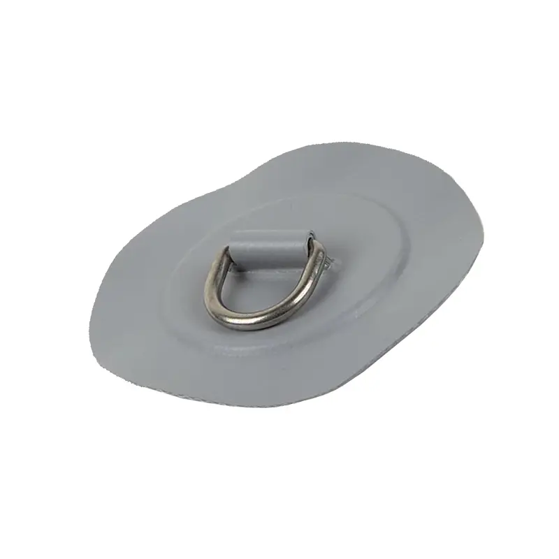 D-ring gummibåt grå