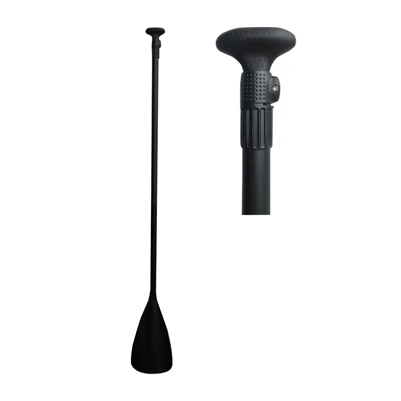 3-delad SUP paddel i svart aluminium