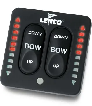 Lenco manöverpanel indikator