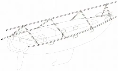 NOA Utliggarställning 12m/4