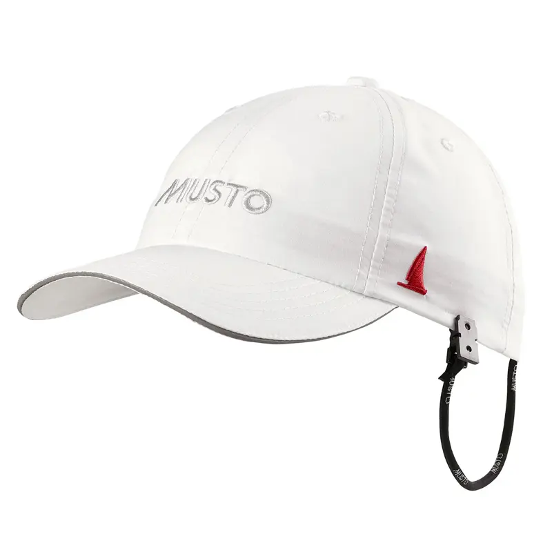 Keps Musto fast dry, vit