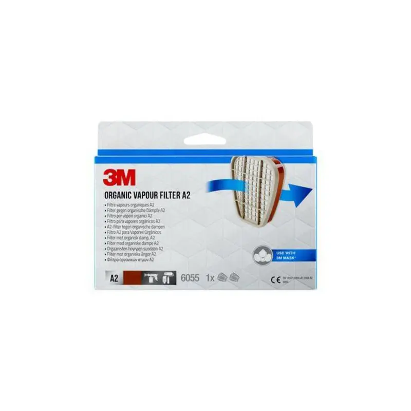 Product Image for Gasfilter A2 3m 2-pack