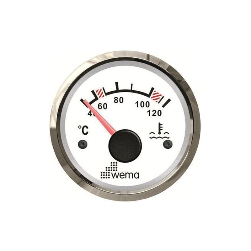 Product Image for Vattentempmätare Wema Rf/vit