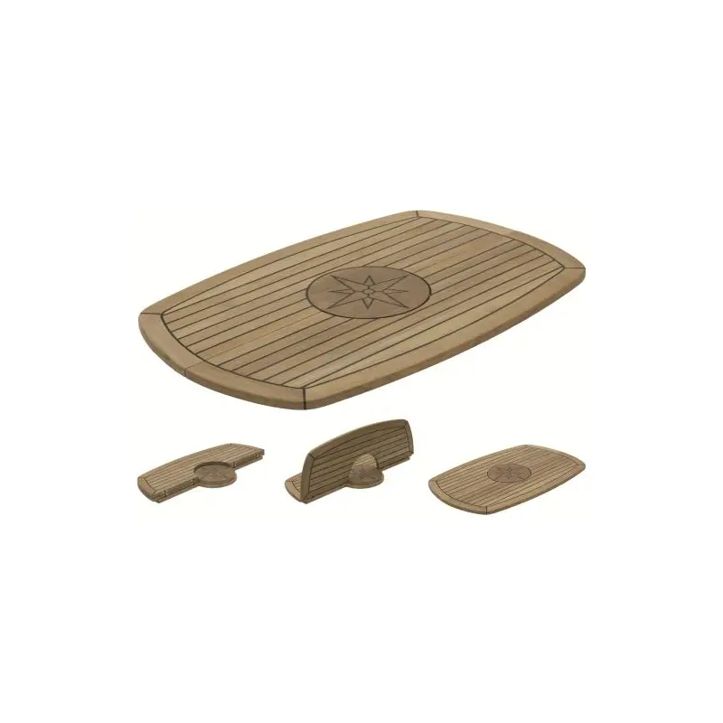 Product Image for Bordsskiva Teak 61x94 Cm Vikbar