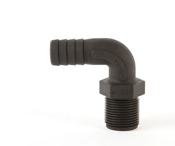 Product Image for Slangnippel 90° 3/4 Tum 19mm