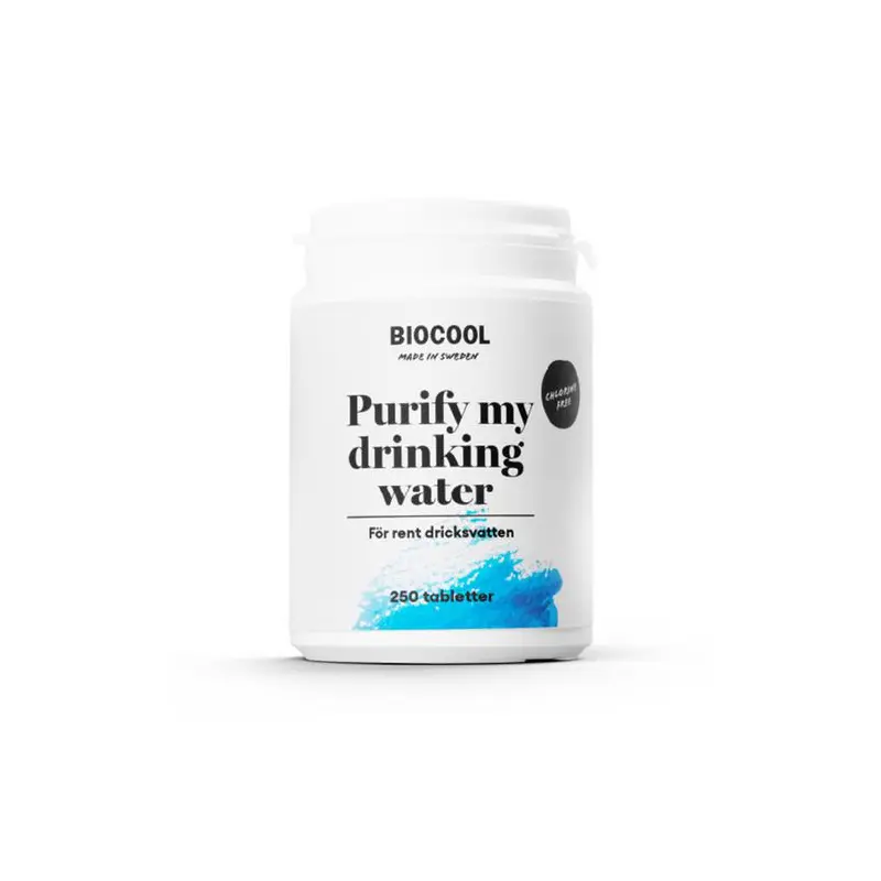 Product Image for Biocool Purify My Drinking Water 250 Tabletter