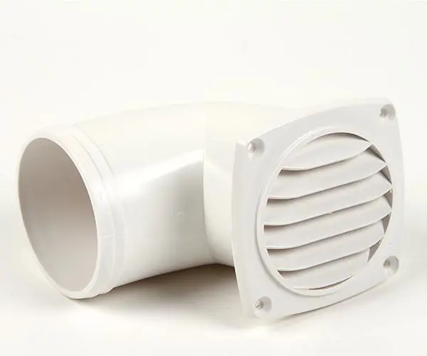 Product Image for Ventilgaller Plast Vit 90° Böj