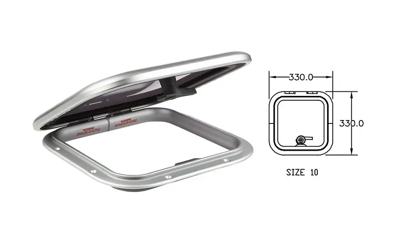 Product Image for Däckslucka Lewmar Låg Sz 10