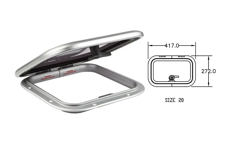 Product Image for Däckslucka Lewmar Låg Sz 20