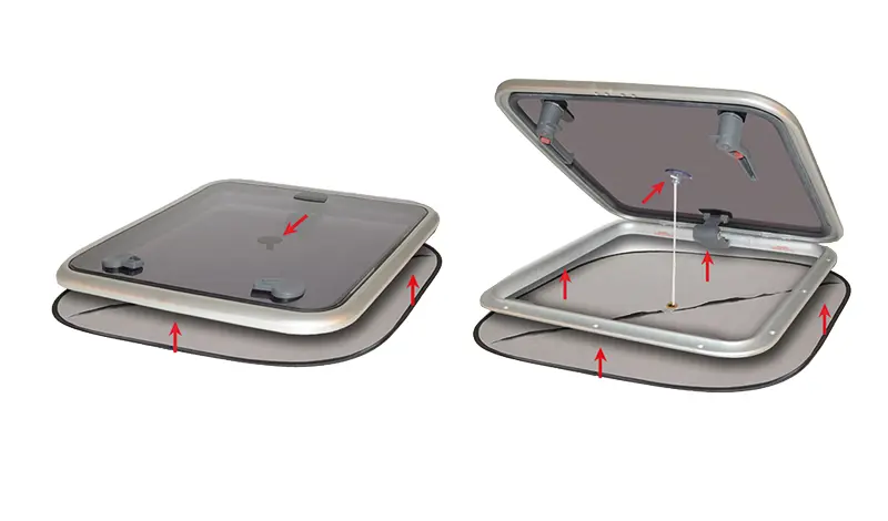Product Image for Gardin Med Ventilation För Luckor - Mellan