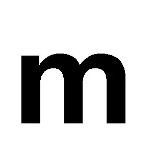 Product Image for Reg-bokstav M 30mm Svart