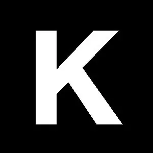 Product Image for Reg-bokstav K 30mm Vit