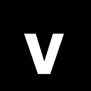 Product Image for Reg-bokstav V 30mm Vit