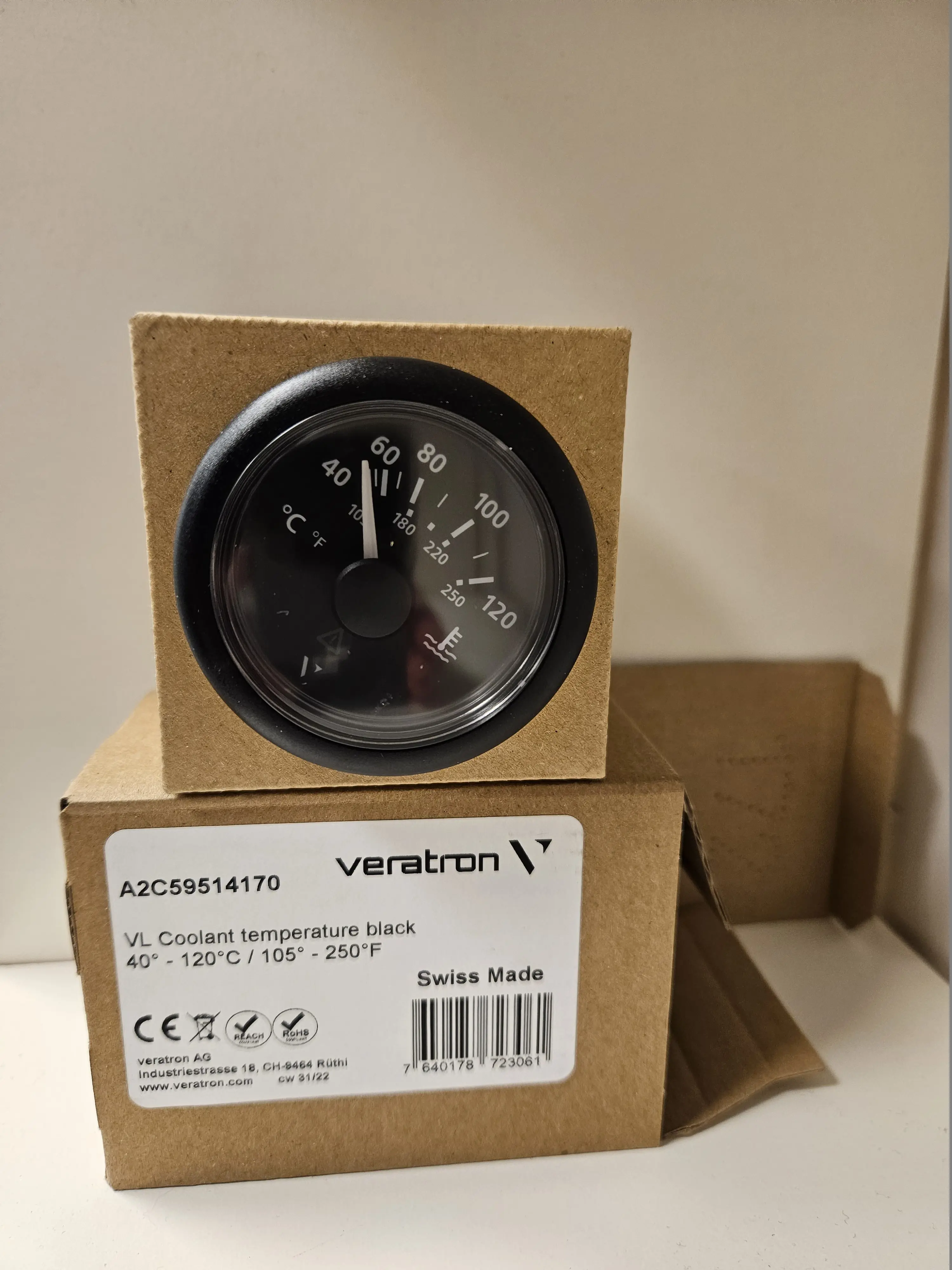 Product Image for Vdo Temperaturmätare 40-120°