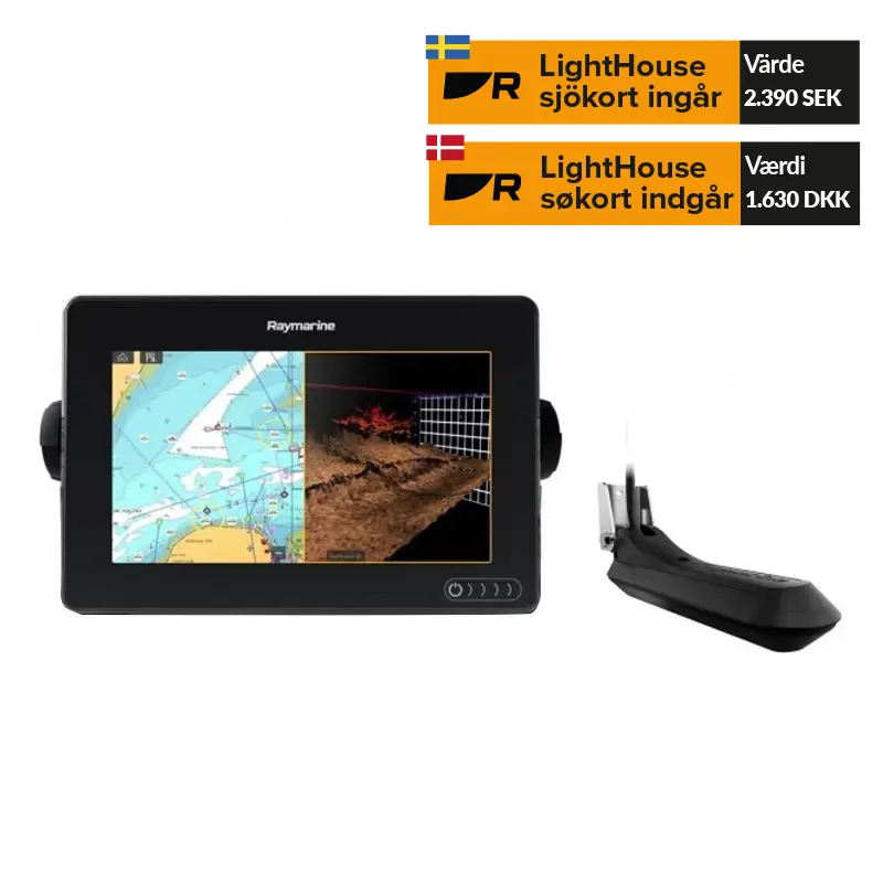 Product Image for Raymarine - Axiom+ 7" RV, Inkl. RV-100 Givare - GPS kartplotter