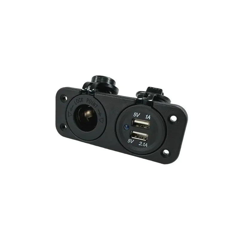 Product Image for Eluttag 12v Cigg+ 2x Usb-a