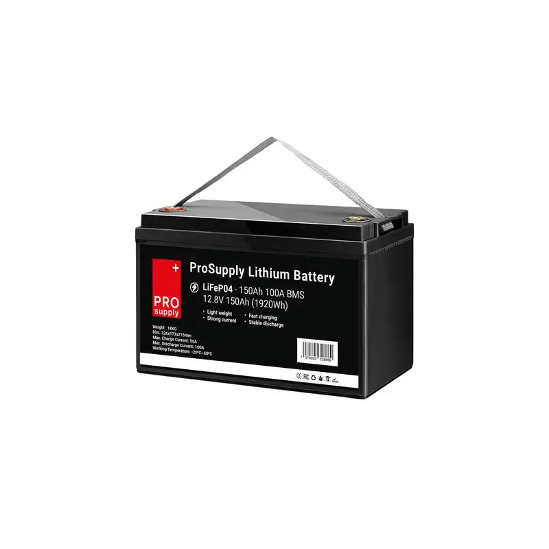 Product Image for Marinbatteri - Pro Supply Litiumbatteri 12V 150ah - Båtbatteri