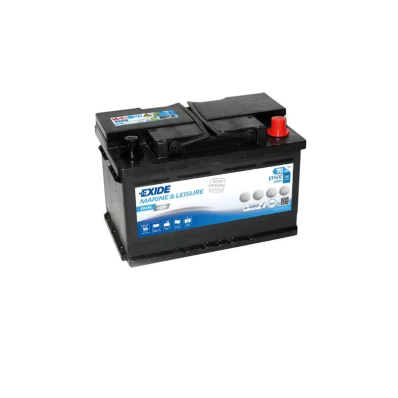 Product Image for Batteri Tudor/ Exide Agm Ep600 72ah