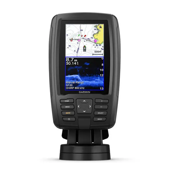 Product Image for Garmin - ECHOMAP Plus 42cv Med Givare Gt-20 4pin - GPS kartplotter med ekolod