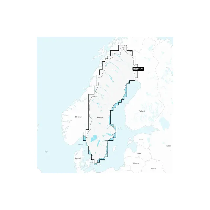 Product Image for Garmin Navionics Vision+ Nveu067r Sveriges Stora Sjöar Och Kanaler