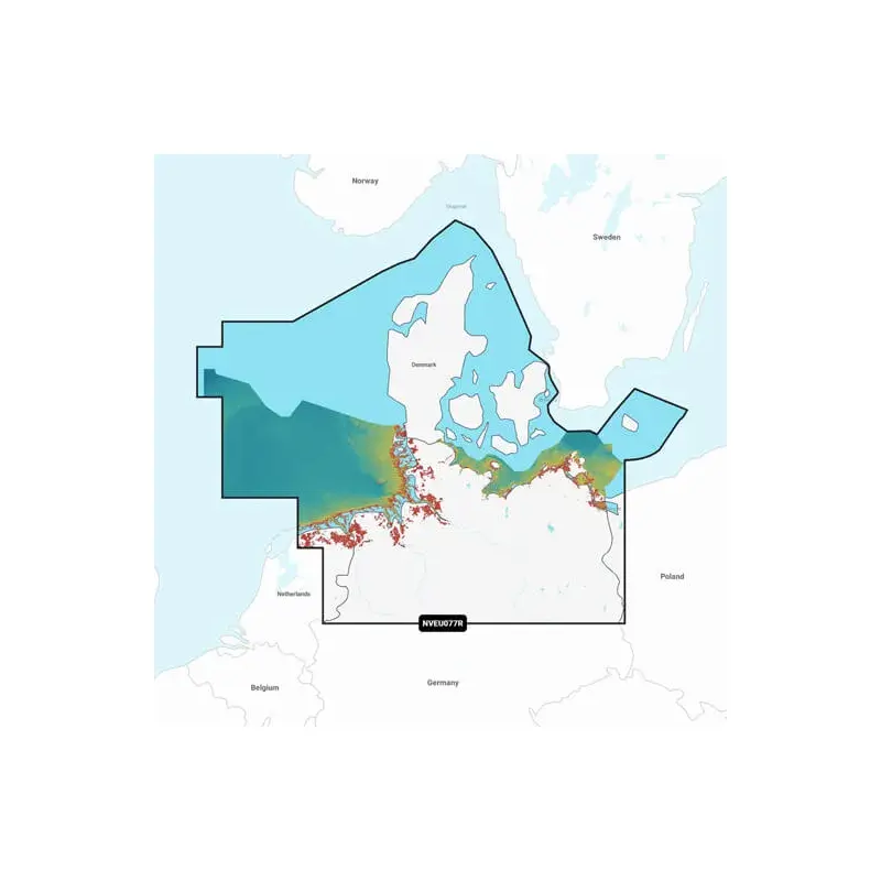 Product Image for Garmin Navionics Vision+ Nveu077r Danmark & Norra Tyskland
