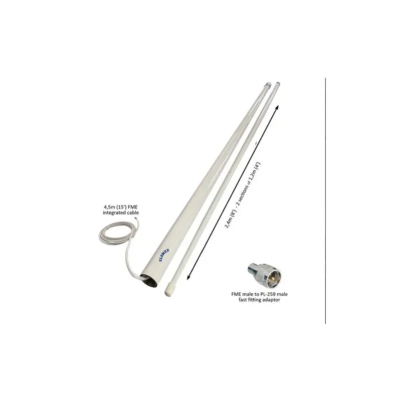 Product Image for Vhf-antenn Motorbåt 2,4m Vit