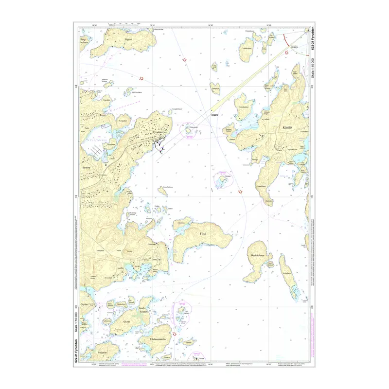Product Image for Sjökort Hydrographica Fyrudden