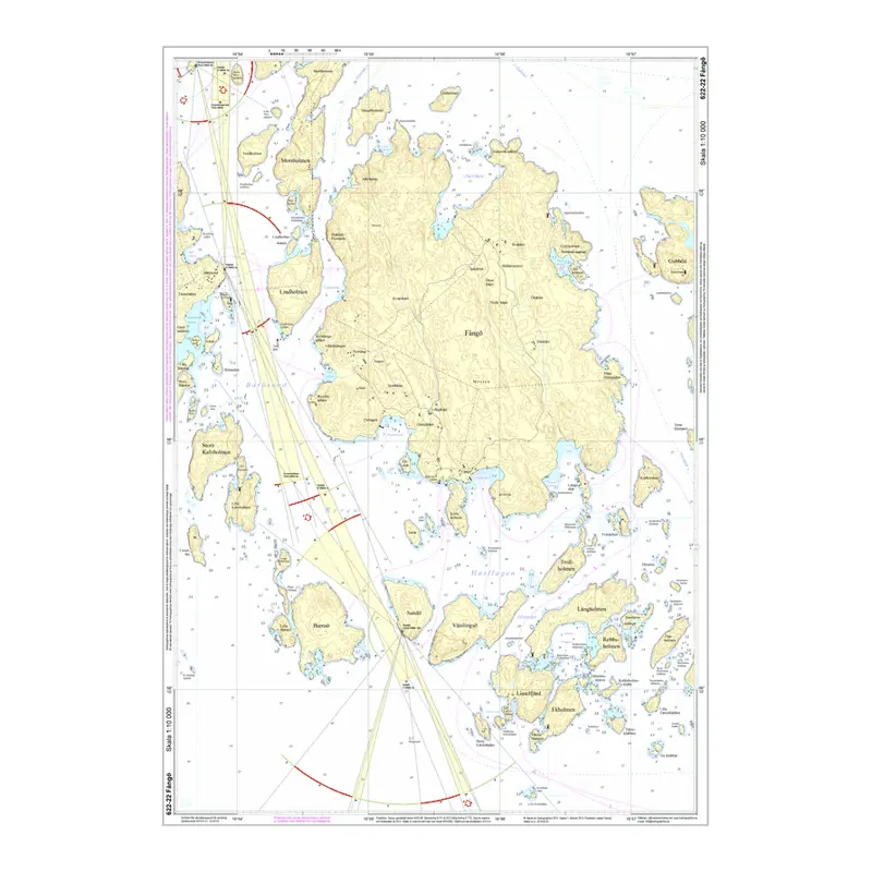 Product Image for Sjökort Hydrographica Fångö