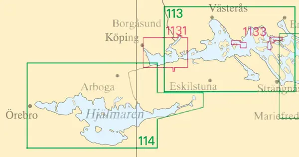 Product Image for Sjökort Nr 1131