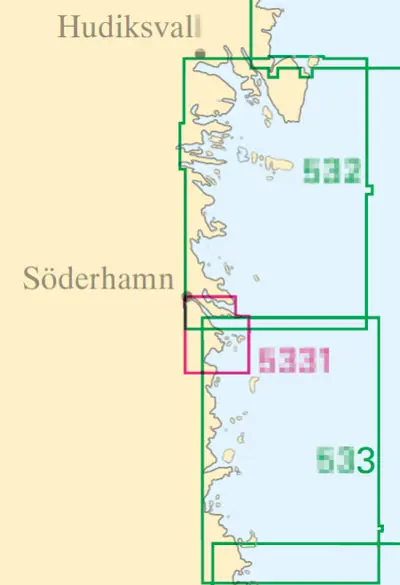 Product Image for Sjökort Nr 5331