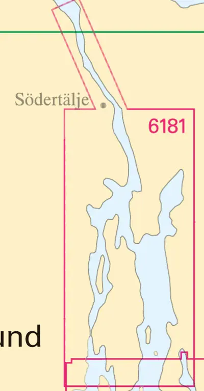 Product Image for Sjökort Nr 6181