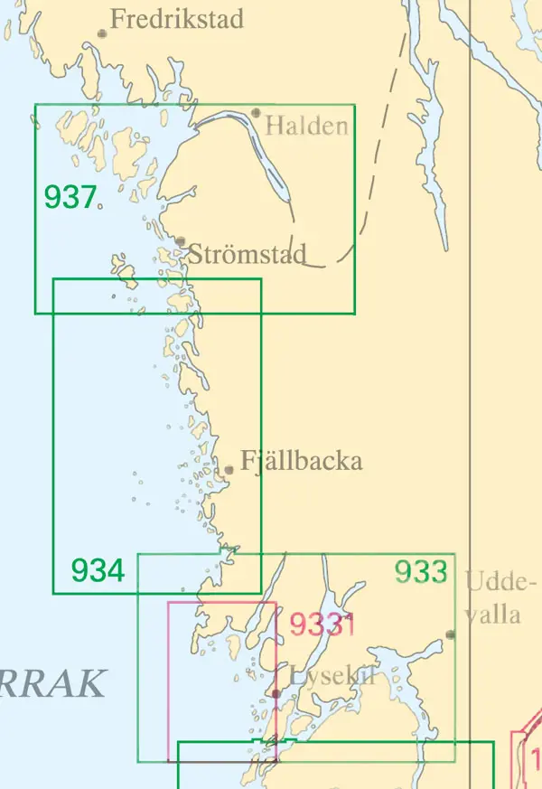 Product Image for Sjökort Nr 937