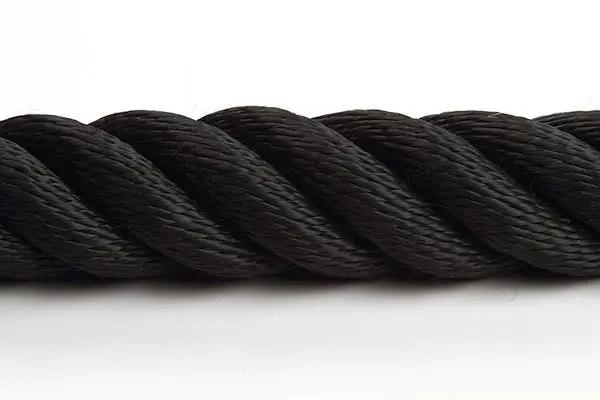 Product Image for Trappräckslina Syntet 36mm Svart 3-slagen - Ankring Och Linor Till Båt