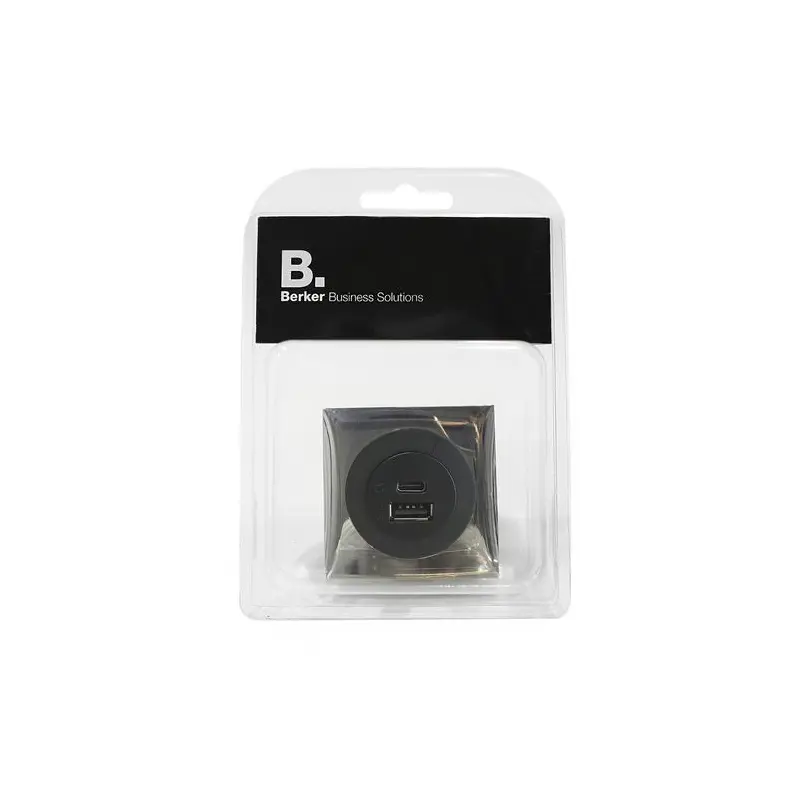 Product Image for Berker Usb-a & Usb-c Krom