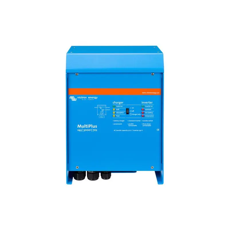 Product Image for Victron Multiplus 24/3000/70 Inverter &amp; Laddare 24v