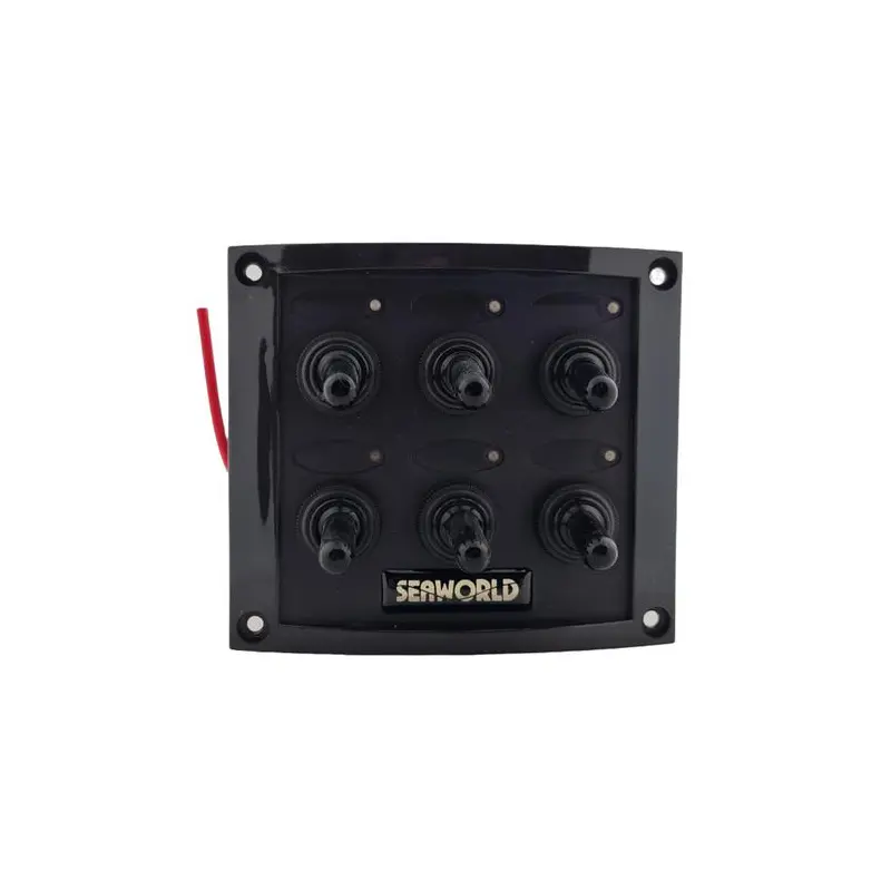 Product Image for Säkrings- Och Strömbrytarpanel / 6-pos